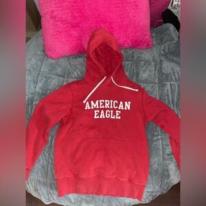 American Eagle Outfitters Red Hoodie